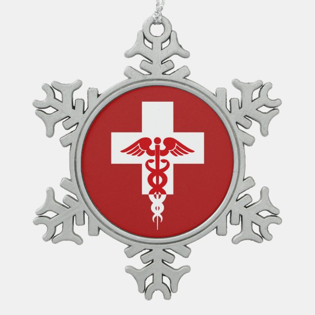 Ornement de Noël professionnel Médicale (Devant)