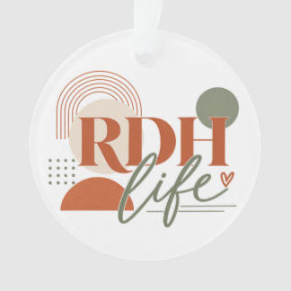 Ornement de Noël RDH Life - cadeau moderne