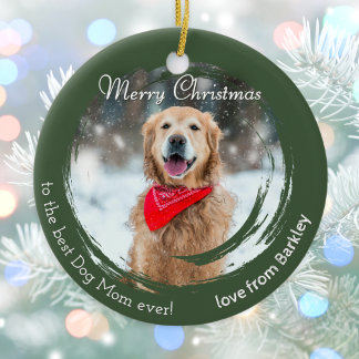 Ornement de Noël rustique pour photo de compagnie