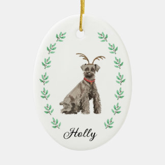 Ornement de Noël Schnauzer