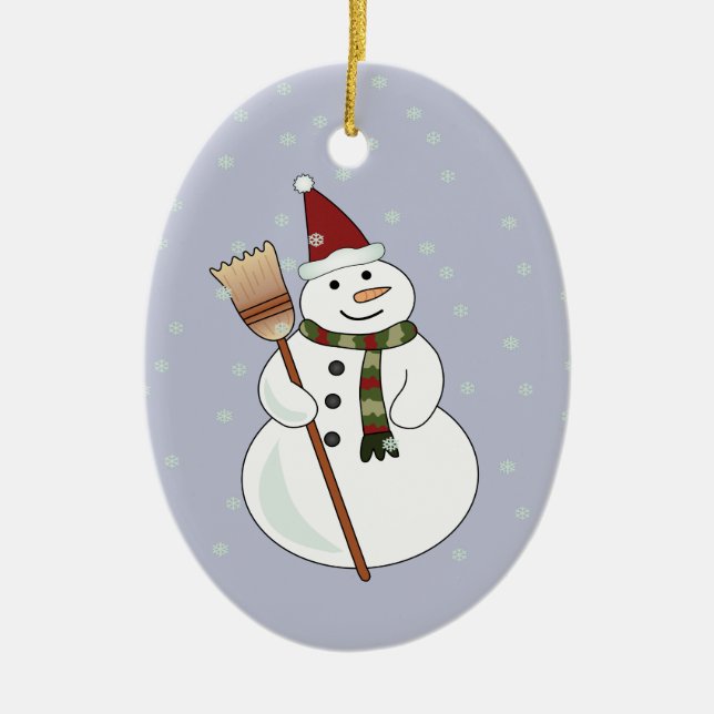 Ornement de Noël Snowman (Devant)