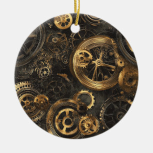 Ornement de Noël Steampunk Vintage