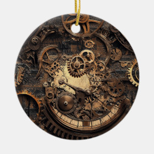Ornement de Noël Steampunk Vintage