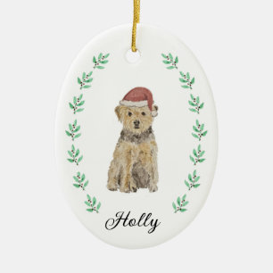 Ornement de Noël Terrier