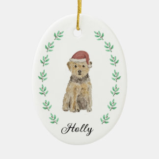 Ornement de Noël Terrier