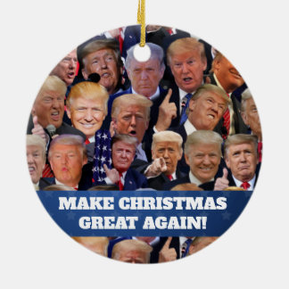 Ornement de Noël Trump