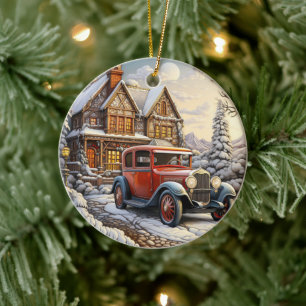 Ornement de Noël vintage