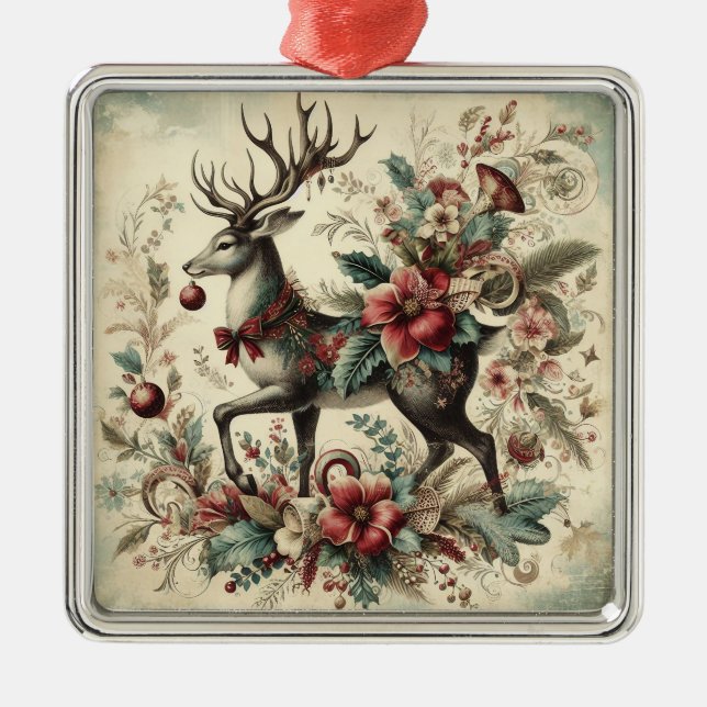 Ornement de Noël vintage (Devant)