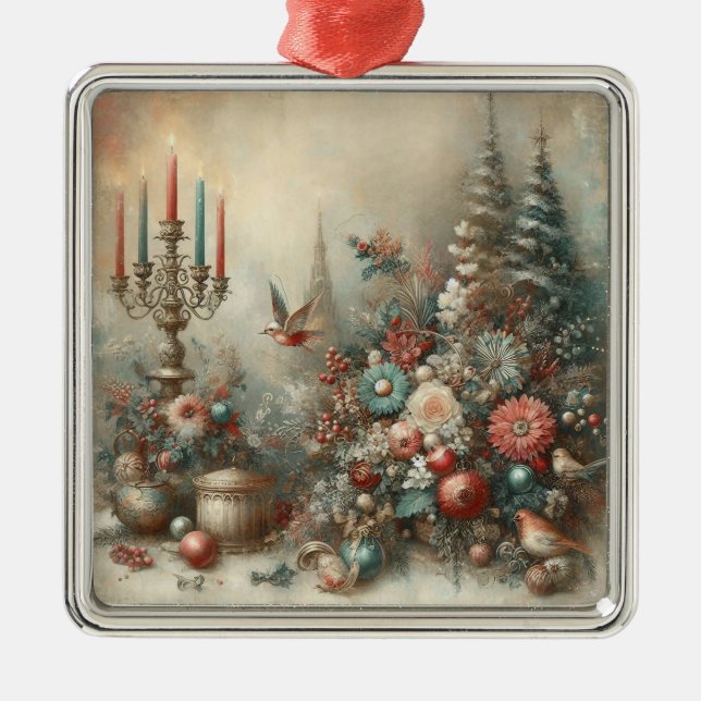 Ornement de Noël vintage (Devant)