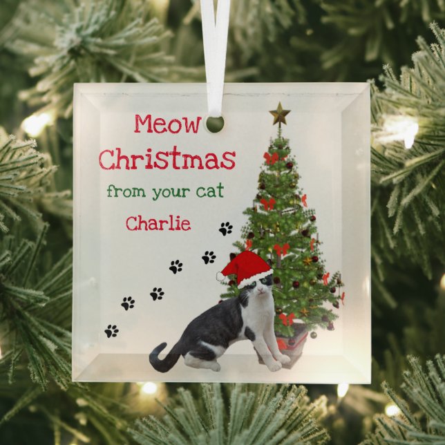 Ornement de Noël Votre Chat (Insitu)