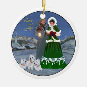 Ornement de Noël Westies