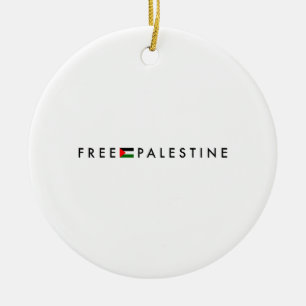 Ornement de Palestine libre