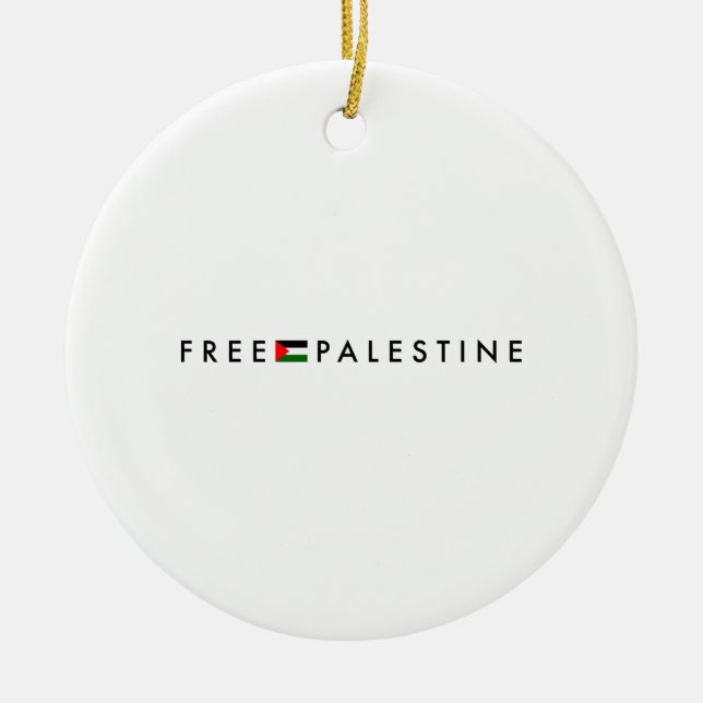 Ornement de Palestine libre (Devant)
