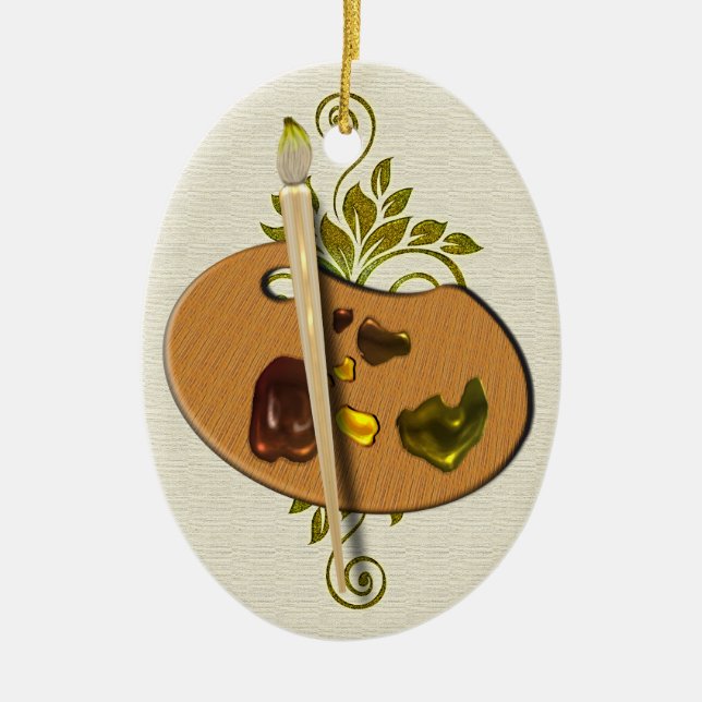 Ornement de Pallette d'artistes (Devant)