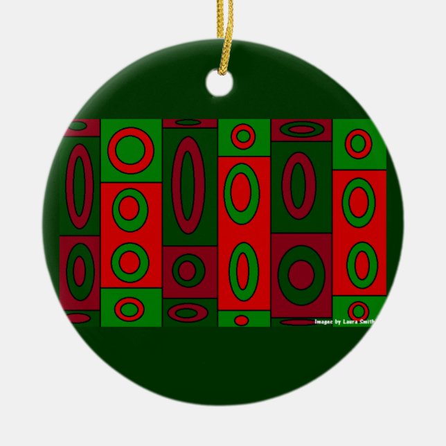 Ornement de papier de Noël (Devant)