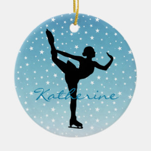 Ornement de patinage sur glace