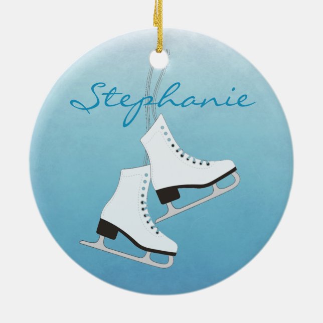 Ornement de patins de glace (Dos)
