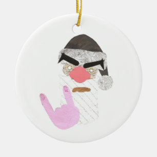 Ornement de Père Noël en métal