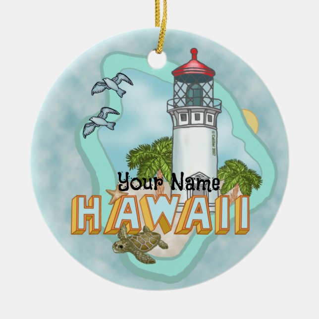 Ornement de phare d'Hawaii (Devant)