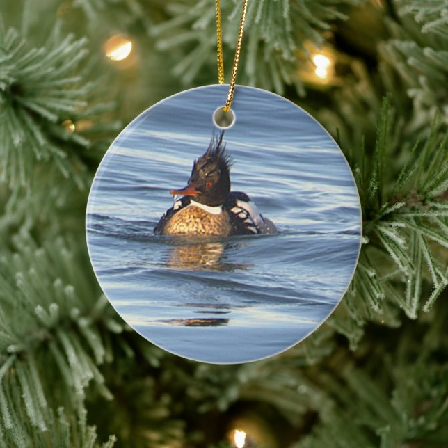 Ornement de photo de canard (Arbre)