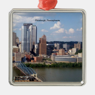 Ornement de Pittsburgh, Pennsylvanie Skyline