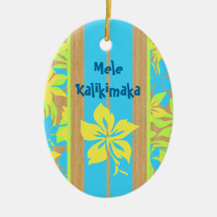 Ornement de planche de surf de Velzyland