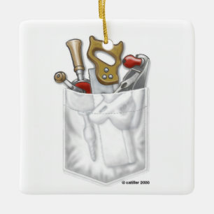 Ornement de poche de charpentier