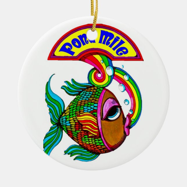 Ornement de poissons de mille d'étang (Devant)