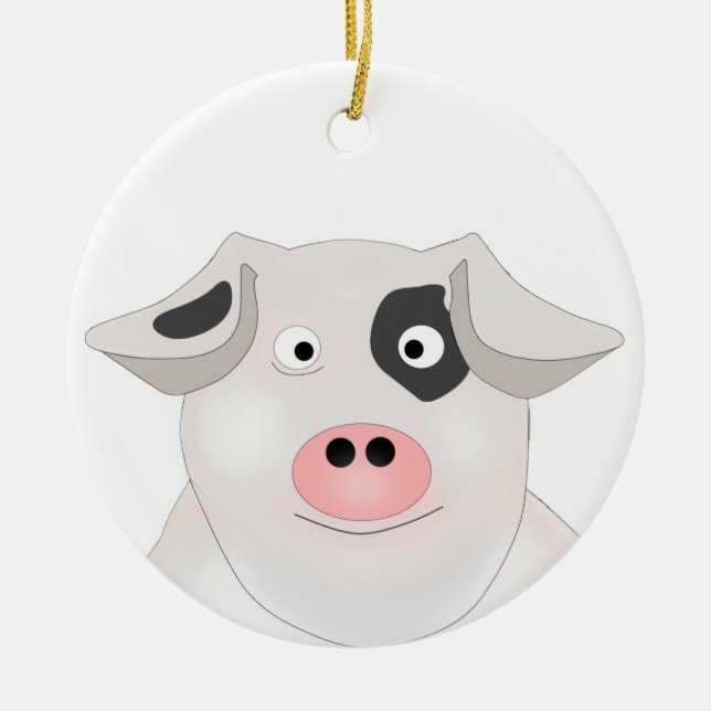 Ornement de porc (Devant)