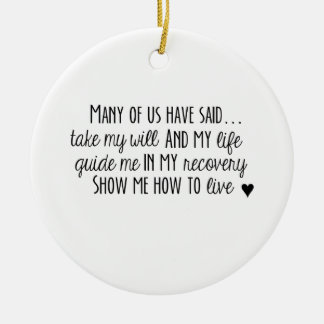 Ornement de prière d'étape de Na 3ème