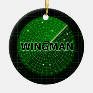 Ornement de radar de Wingman