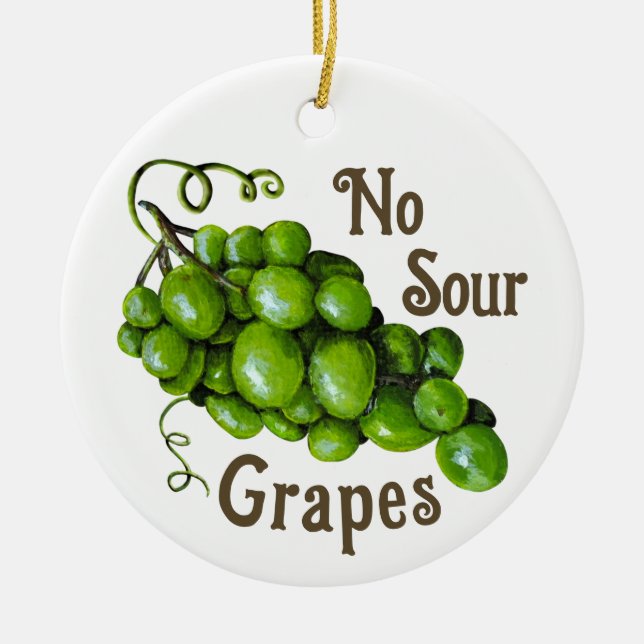 Ornement de raisins (Devant)