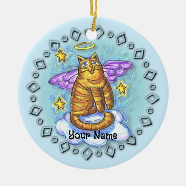 ornement de Rambo Kitty Cat Angel (Devant)