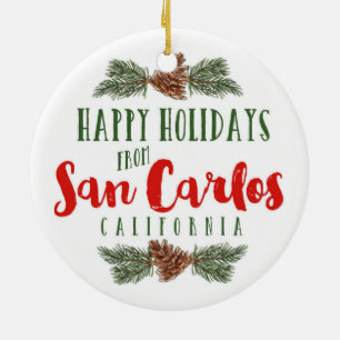 Ornement de São Carlos la Californie -