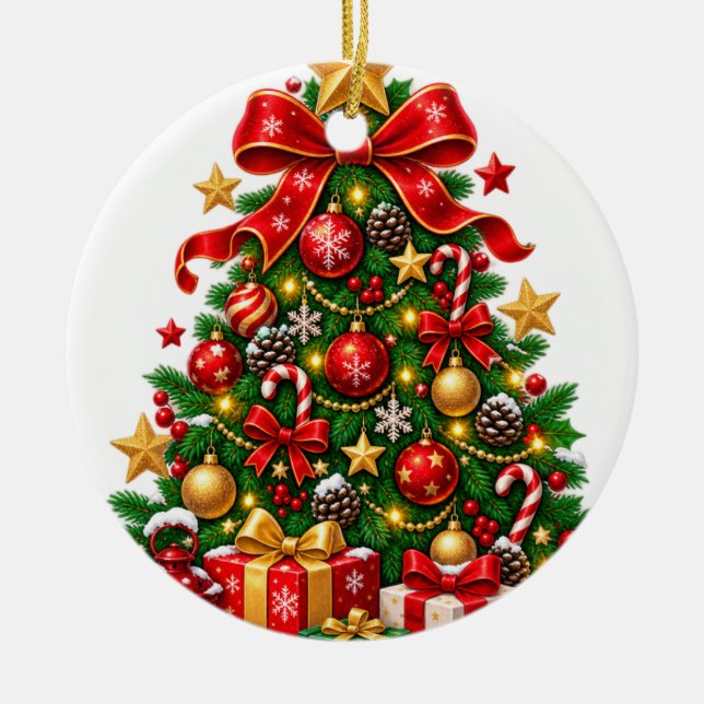Ornement de sapin de Noël (Devant)