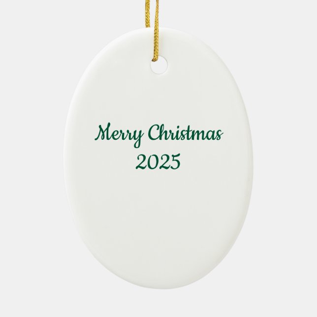 Ornement de sapin de Noël (Dos)