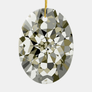 Ornement de scintillement de diamant