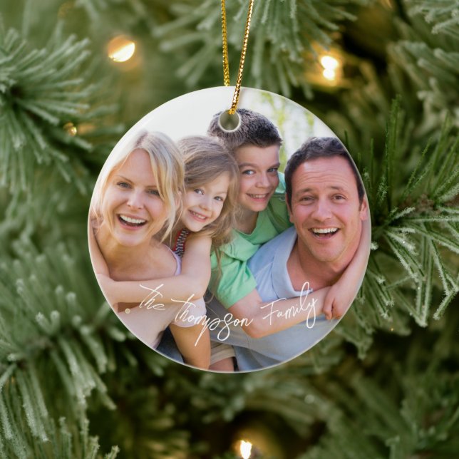 Ornement de script blanc photo (Arbre)