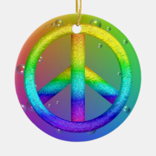 Ornement de signe de paix