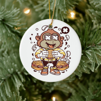 Ornement de singe coloré | Décoration de la maison