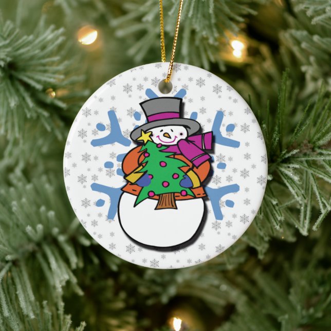 Ornement de Snowman (Arbre)
