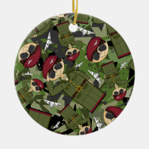 Ornement de soldat d'armée britannique