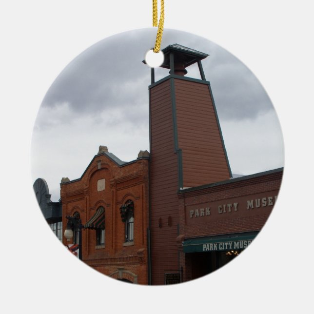 Ornement de souvenirs réversible Park City (Devant)