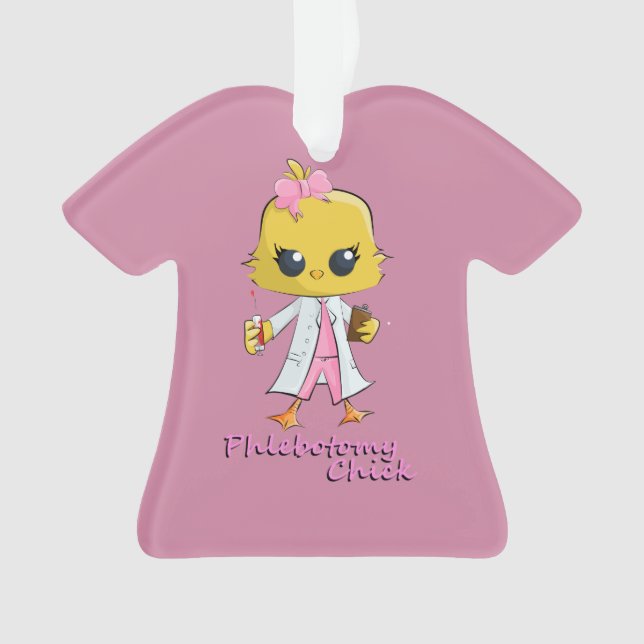 ornement de T-shirt de phlebotomy (devant)