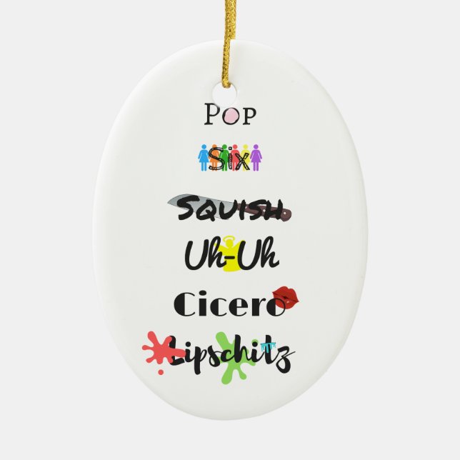 Ornement de tango de quartier cellulaire (Devant)