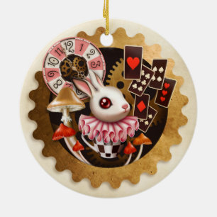 Ornement de temps de lapin