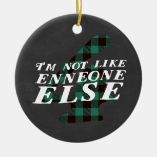 Ornement de thème de Noël d'Enneagram 4