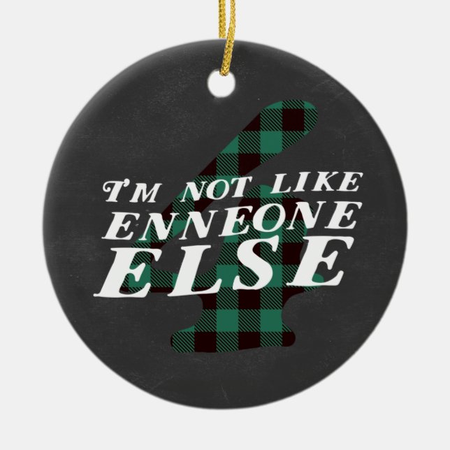 Ornement de thème de Noël d'Enneagram 4 (Devant)