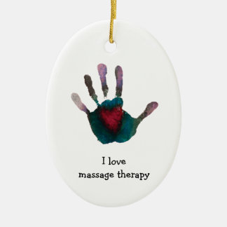 Ornement de thérapeute de massage