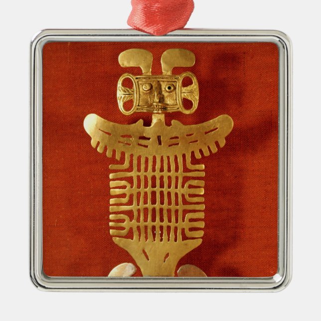 Ornement de Tolima sous forme d'humain-dirigé (Devant)